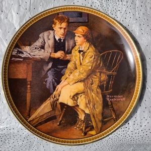 Norman Rockwell Collection Plate